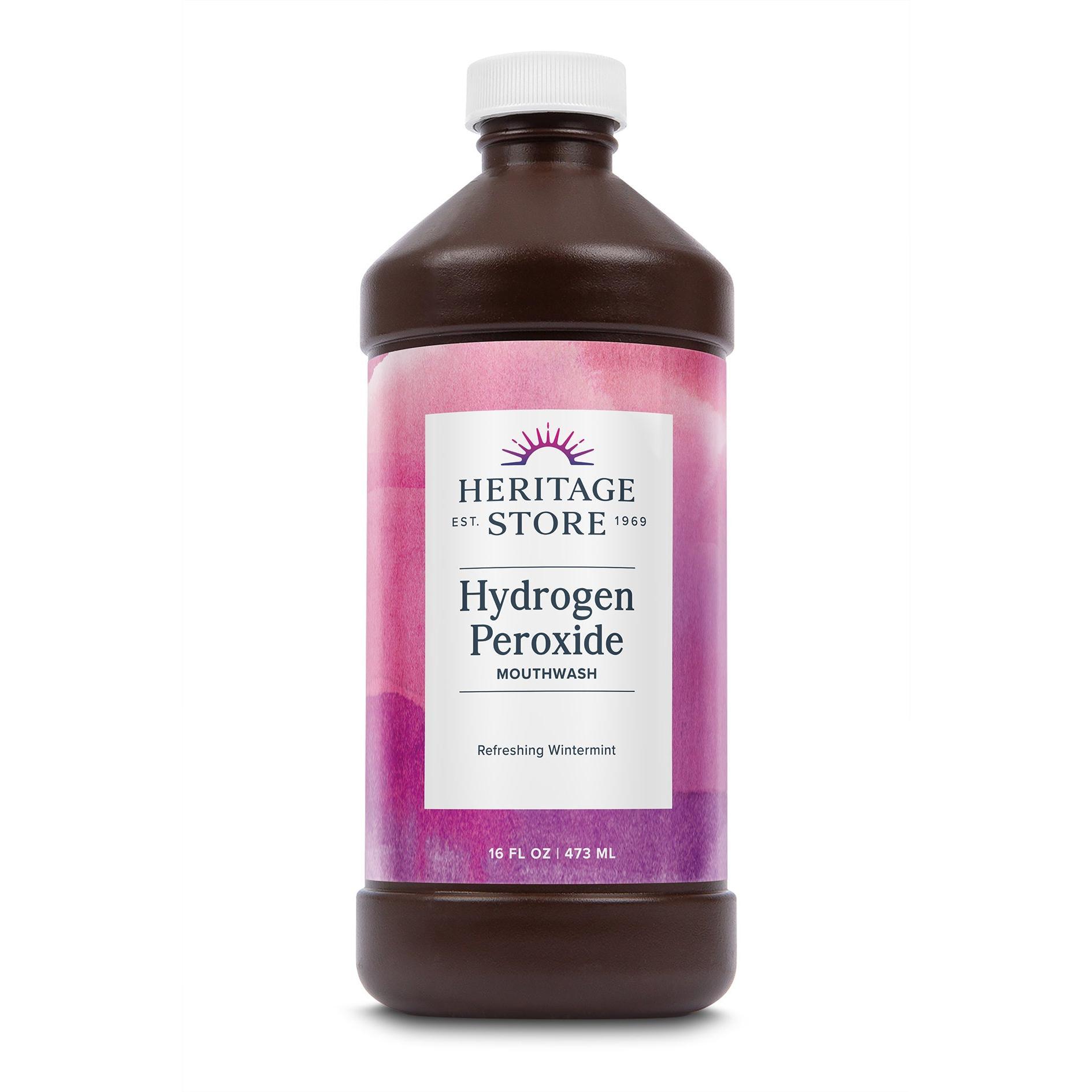 HPM Wintermint Hydrogen Peroxide Mouthwash