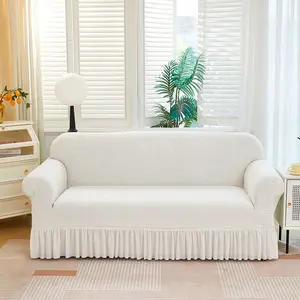Pet-Friendly Stretch Sofa Cover, Durable and Easy to Clean, Universal Home Use Couch Protector, Hide Ugly Furniture Covers