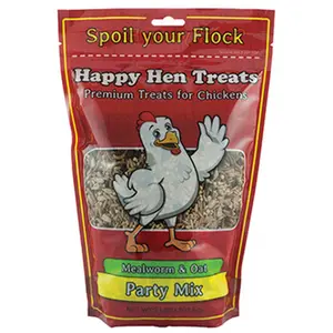 212 MAIN Natural Mealworm & Oats Chicken Treats - 2 lbs Healthy Pet Feed, Training & Behavior Aid