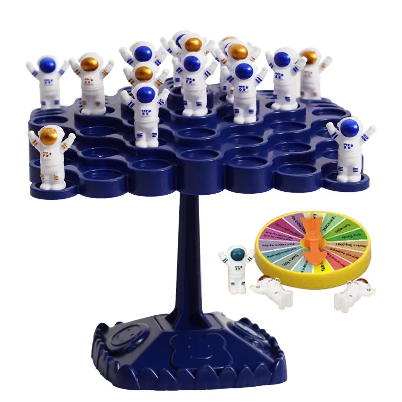 Balance astronaut, balance tree, concentration training, children's puzzle toys, stacking music, two person board game