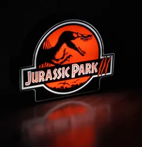 Jurassic Park III Lightbox: Dinosaur Movie LED Night Light