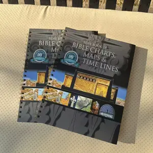 Bible Charts Maps & Time Lines, Essential Religious Reference Guide, Comprehensive Historical Timeline, Perfect for Bible Study, Visual Aids, Learning Tools, Bible Study Materials