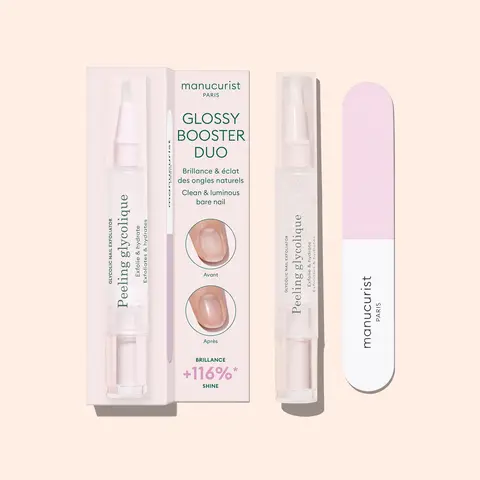 Manucurist Japanese Manicure Kit - High Shine Nails Without Polish