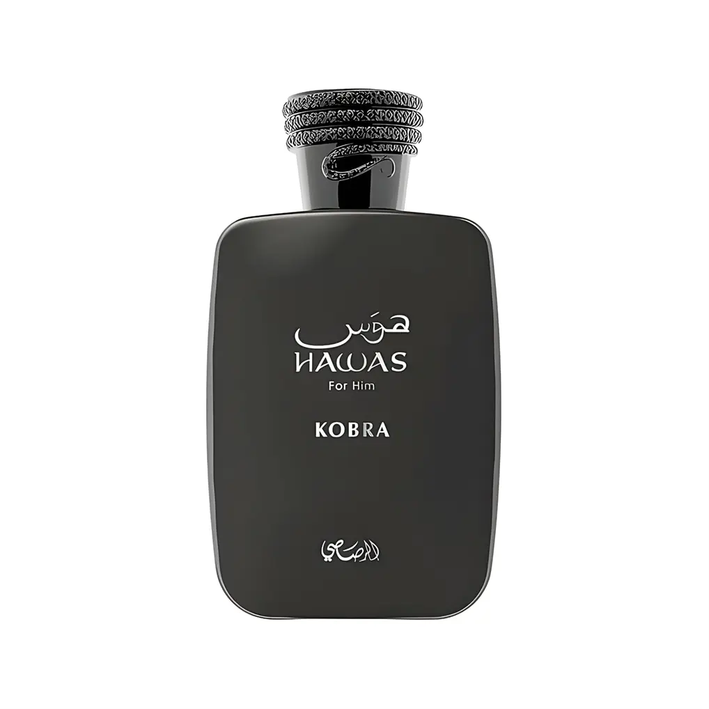 Hawas Kobra Eau de Parfum Spray for Men RASASI  Perfume 3.38 Ounce / 100 ml