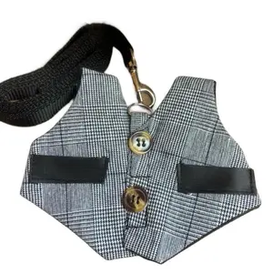 Pet Dress Suit Vest Rabbit/Cat Harness Vest & Leash petleash fursaver cute gift breakaway dog leash