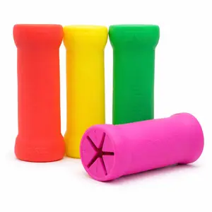 Ruff Dawg Crinkit Crinkly-Crunchy Sound & Feel Dog Toy with FDA-Approved Rubber Shell & Empty Water Bottle in Neon Colors Made in USA Interactive Chew Durable Chew