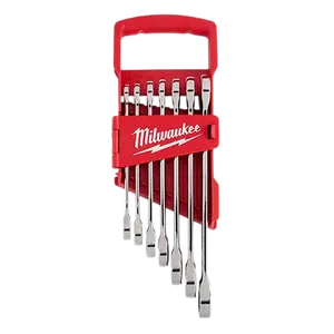 Milwaukee 48-22-9406 7pc Ratcheting Combination Wrench Set - SAE