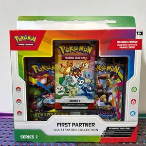 Pokémon First Partner Illustration Collection Series 1