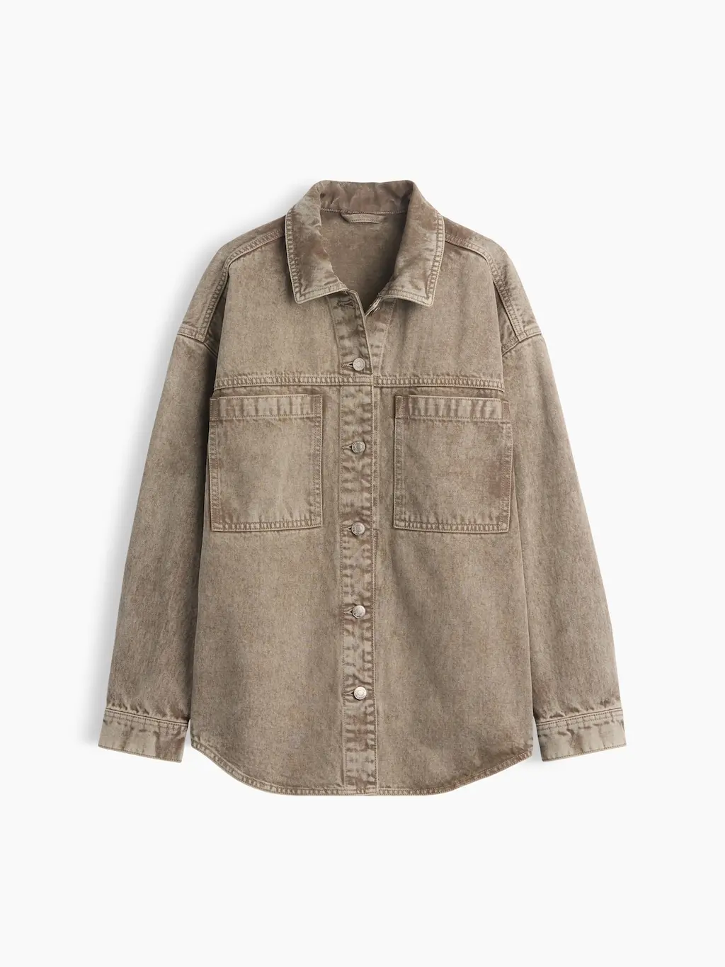 Gap Women's Denim Oversized Shirt Jacket