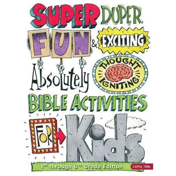 USED-Super Duper Fun & Exciting Absolutely Thought Igniting Bible Activities for Kids - 1st–6th Grade by Lifeway Kids (Paperback)
