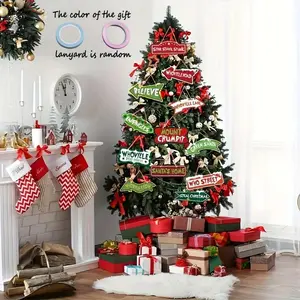 Whoville Christmas Tree Ornaments Set, 12-Piece Large Colorful Paper Crafts, Festive Holiday Decoration for Home & Porch