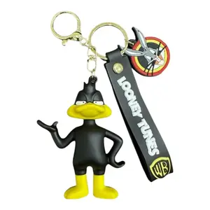 Keychain - Collectible Key Ring with Classic Daffy Design