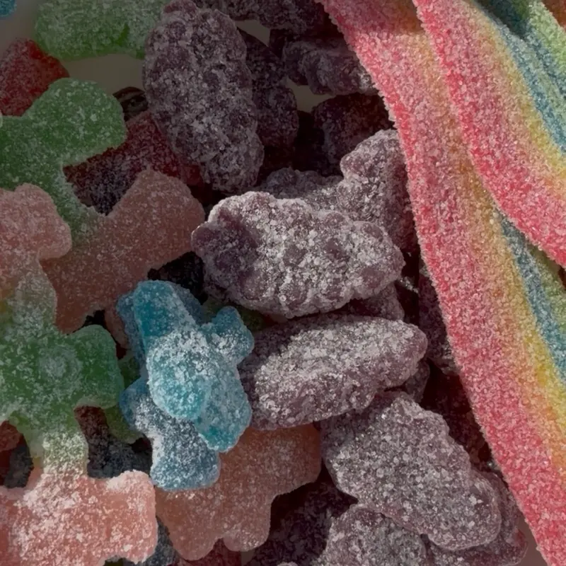 Bestie Bundle Tangy Rainbow Fruit-Flavored Chewy Candies, On-The-Go Snack