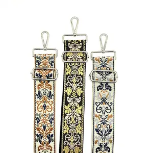 Ornate Adjustable Purse, Camera, Guitar Strap