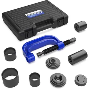 10- Ball Joint Press Kit, Ball Joint  Kit w/Universal Adapters and Sockets for  2WD/4WD ,  and SUVs