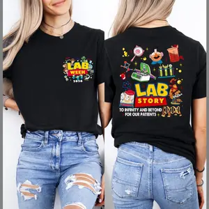 Lab Week Shirt 2026, Laboratory Science Graphic Tee, Lab Tech Matching Shirt, Scientist Team Outfit, Y2K Streetwear T-Shirt Hoodie, Medical Gift - Good