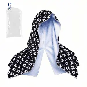 Hoodie Towels, Instant Cooling Towels for Neck and Face, UPF 50 Sun Protection, Ice Towel for Hot Weather, Head Towel for Sports, Camping, Cycling & More Activities Large Capacity Style Messenger Bag