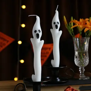Halloween Ghost Scented Candles, Cute and Funny Design, Healing Fragrance, Perfect for Holiday Photos, Home Atmosphere, Gift or Self-Use