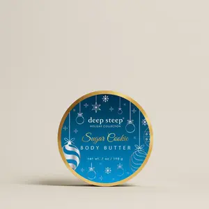 Deep Steep Holiday Collection Sugar Cookie Body Butter 7 oz / 198 g
