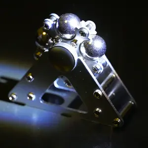 Ferris Wheel Fidget Spinner Gold 1PCS Premium Metal Desktop Toy for Stress Relief Anxiety and Autism Support Made in China Alloy