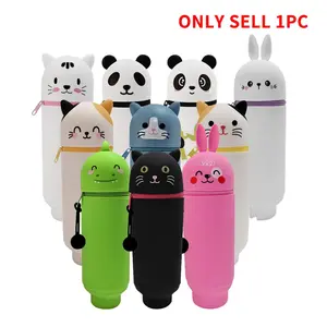 Silicone Pencil Case, Durable and Flexible Design for School and Work, Stylish and Lightweight Storage Solution