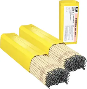 E6013 1/8in Premium Arc Stick Electrodes 14in Welding Rod 10-Pound Box, 2PK