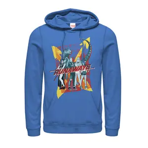 Men's Marvel Runaways Retro Team Pull Over Hoodie