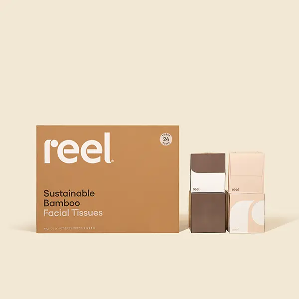 Reel Bamboo Facial Tissues Reel Bamboo Facial Tissues