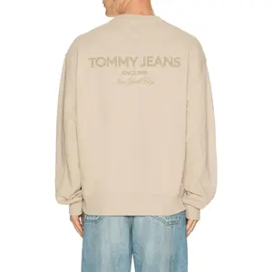 Tommy Jeans 90s New Classics Sweatshirt in Coastal Taupe