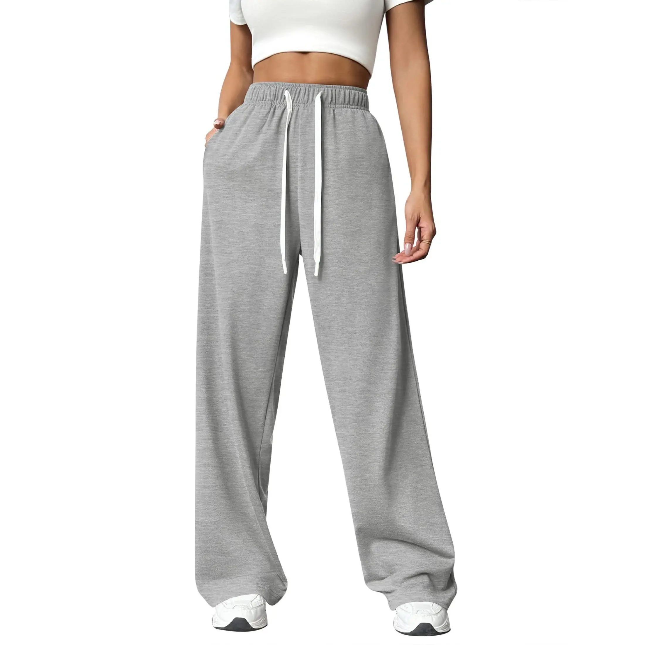 Basics Sweatpants Women Tracksuit Gym Women Clothes Airport Women Outfits Springfresh