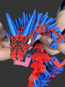 3D-printed Spider-Man Dragon