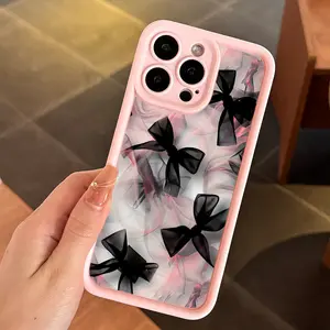 Stylish Full-Coverage Shockproof and Scratch-Resistant Phone Case Compatible with iPhone 7/8/8 Plus/X/X Plus/11/11 Plus/12/12 Pro/12 Pro Max Samsung Galaxy S25/24/23 Series Protection Smartphone Pink