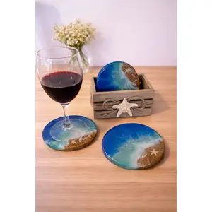 Resin Coaster Workshop Coconut Barrel 6/9