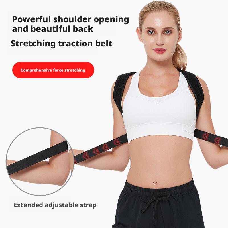 Unisex Adult Straight Back Invisible Inner Wear Lightweight Adjustable Back & Shoulder Support for Home Office & Sports Unisex Adult Straight Back Invisible Inner Wear Lightweight Adjustable Back & Shoulder Support for Home Office & Sports