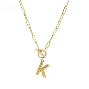 14K Gold Plated Initial A Bracelet |   Mother of Pearl Square Letter Pendant Box Chain Bracelet for Women