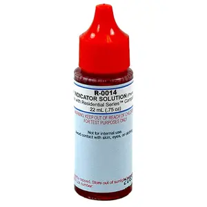 212 MAIN Portable pH Testing Indicator Reagent No.14 (R-0014-A-24) - 0.75oz Water Testing Solution for Aquatic Fitness Equipment