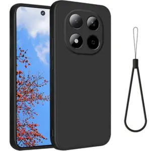 Matte Liquid Silicone Phone Case for Redmi Note 15 Pro+ 5g, 15 Pro 5g, 14 Pro+, Full Camera Cover, Anti-Scratch, Shockproof