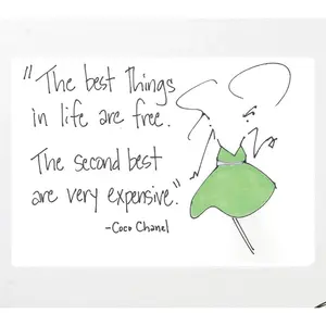 Mary Phillips Designs Best Things in Life 8x10Framed Art