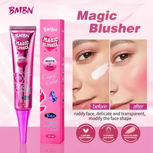 ✨BUY 1 GET 1 FREE✨ BMBN Magic Liquid Blush - White to Pink Color Changing Blusher, Waterproof Sweat-Proof Film-Forming, Anti-Oxidant Formula Fights Dullness, Seamless Blend No Patchiness, All-Day Wear For Commute & Date Night