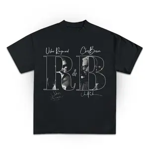 [Sale Up To 30%] Ch.Brown Usher Raymond The R&B Tour 2026 Unisex Tee Classic Cotton Top