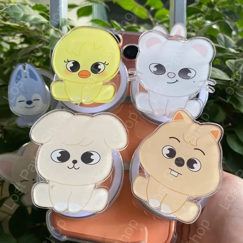 [Lost Paws Shop] Cute Animal Magsafe Phone Grip, Magnetic Phone Holder
