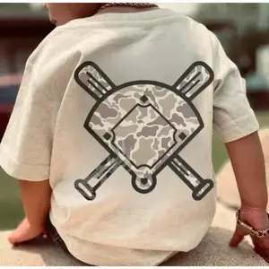 Youth & Adult  Baseball Camo Shirt