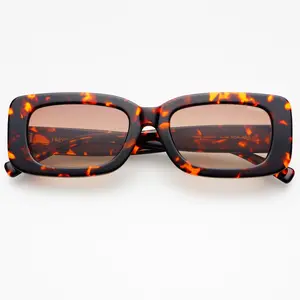 FREYRS Eyewear Noa Rectangular Womens Acetate Sunglasses