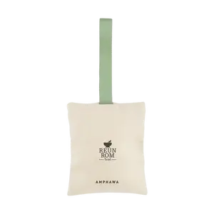 REUNROM Thai Scented Sachets - Long-lasting Wardrobe & Car Deodorizer, Ampawa Fragrance, 45g