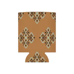 Copy of Aztec Cowgirl Tan/Brown Can Cooler