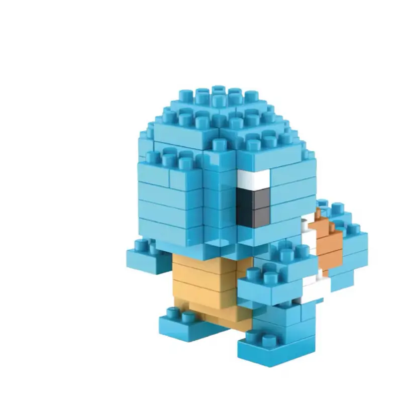 3 inch Squirtle Nano Building Blocks Toy With Building Instructions