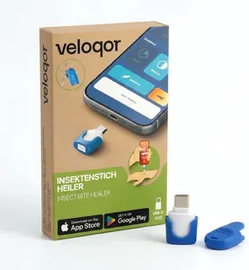 Smartphone-Powered Insect Bite Healer - Bug Bites from Itching & Pain just with Concentrated Heat, Chemical-Free, Summer Indoor & Outdoor Daily Essential - for iPhone 15/16/17 & Android (USB-C Port)