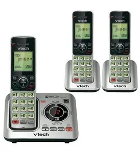 Vtech Vtech 3-handset cordless CID/ITAD Home Wireless Vtech Vtech 3-handset cordless CID/ITAD Home Wireless