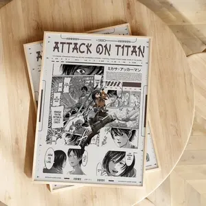 Attack on Titan Anime Poster - AoT Mikasa Ackerman Poster