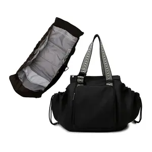 Multi-Functional Mommy Diaper Bag: Large Expandable Travel Backpack & Tote for Women. Water-Resistant Shoulder Bag for Travel Use, Commuter & Holiday Gift